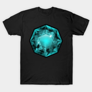 Octacore Turquoise Gemstone T-Shirt